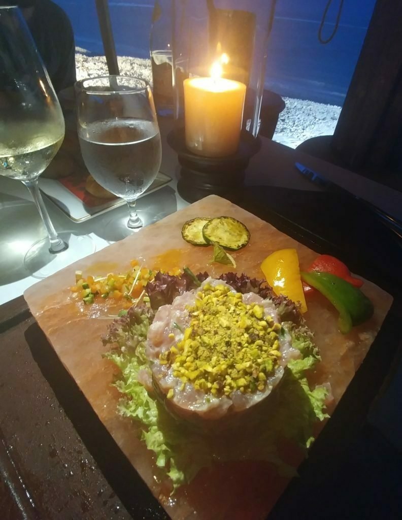 Tuna Tartar Maldives Food