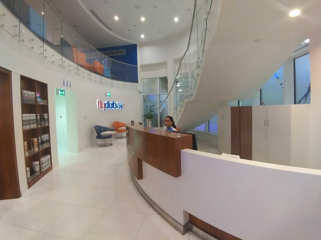 flydubai Business Class Review 5 flydubai lounge