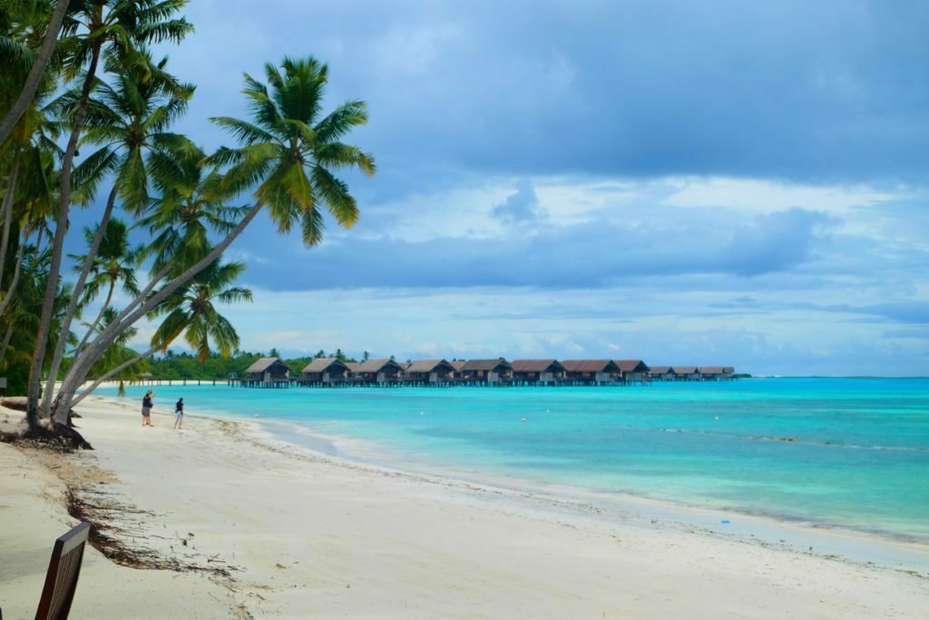 Maldives paradise beach island