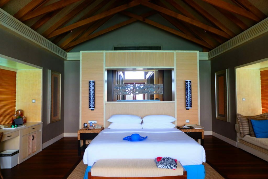 Shangri La Maldives Water Villa Review 14 Shangri-La's Villingili Resort Maldives Bedroom