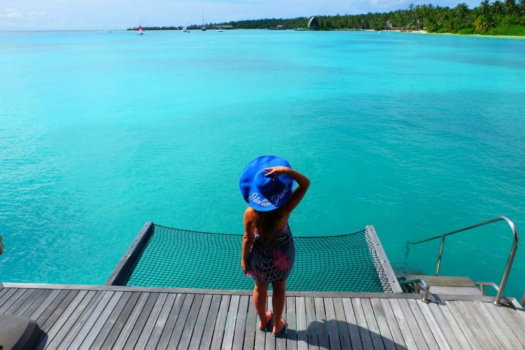 Shangri La Maldives Water Villa Review 16 Hammock Maldives Villa beach