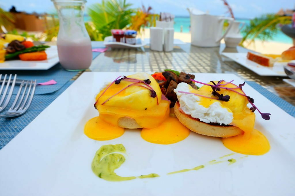 Eggs Breakfast Maldives Jumeirah
