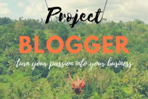 Project Blogger: Blogging Course & Retreat