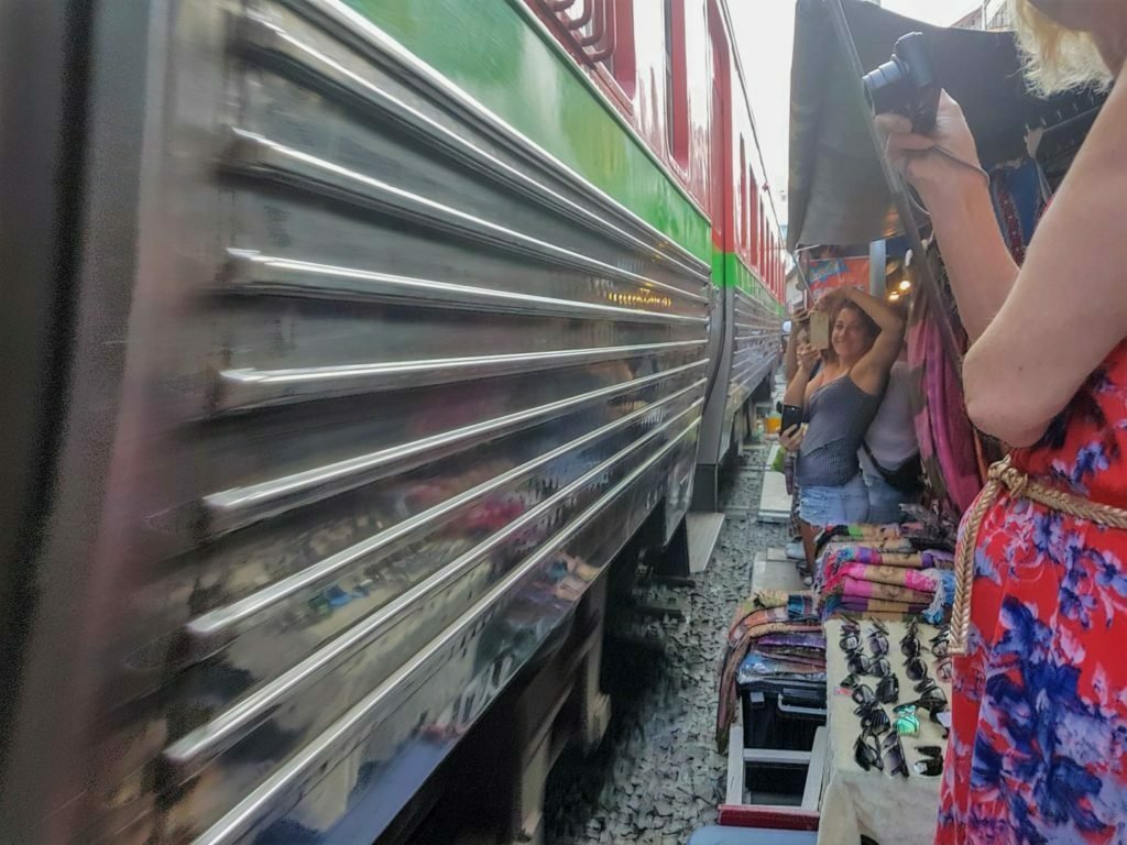 Best Things To Do in Bangkok for First-Timers 31 Train Market Bangkok