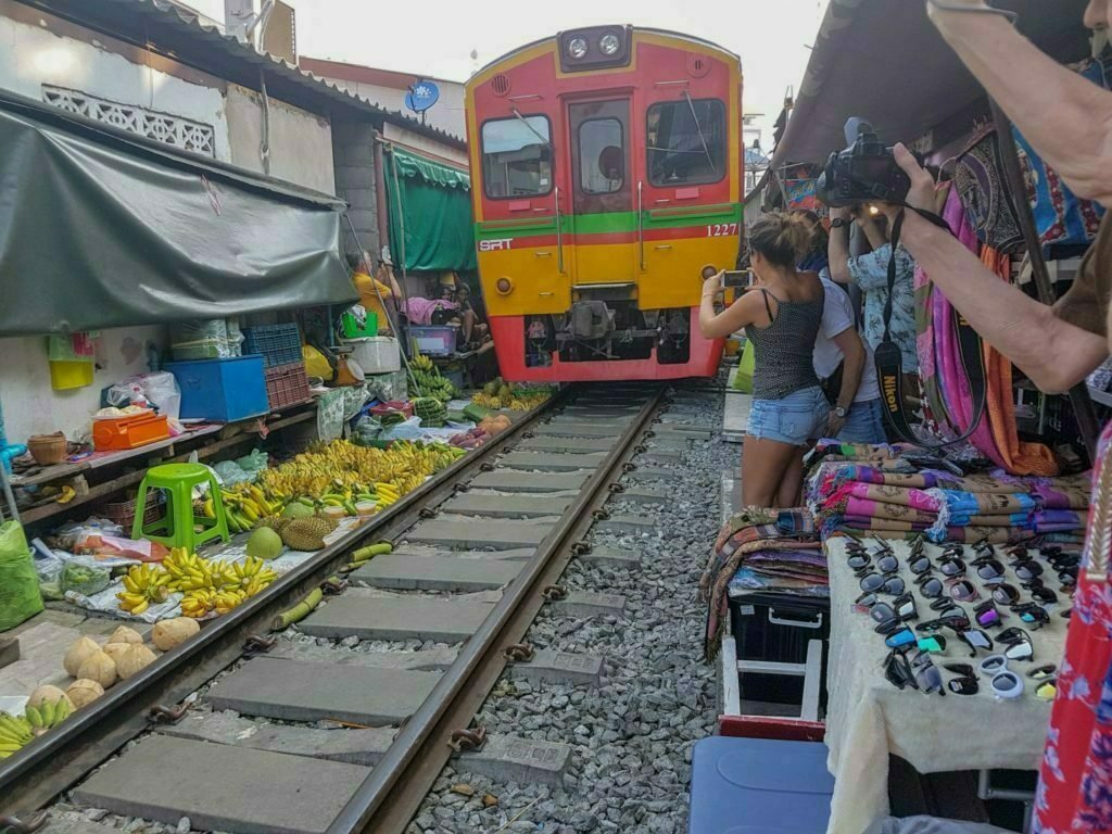 Best Things To Do in Bangkok for First-Timers 33 Bangkok Train Market