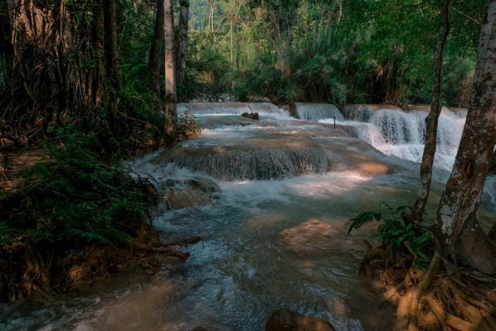 Luang Prabang Laos: Temples & Waterfalls 7 Kuang Si Waterfalls