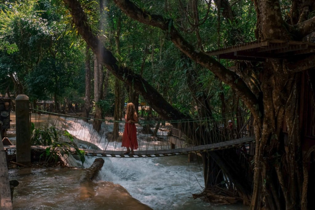 Luang Prabang Laos: Temples & Waterfalls 10 Tad Sae Waterfall