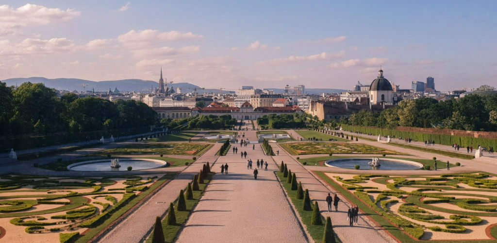 Belvedere Gardens Vienna