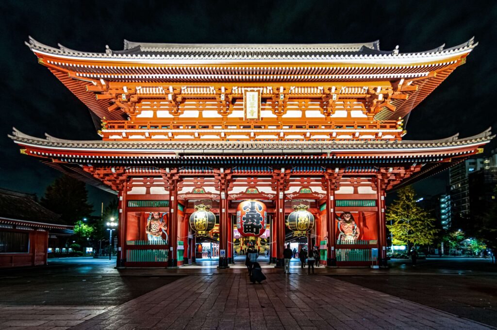 Sensō ji Japan min 1 30 Famous temples in Asia to add to your bucket list