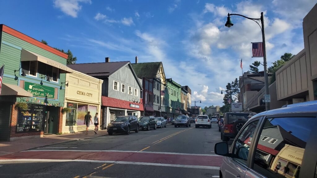 Downtown lake placid