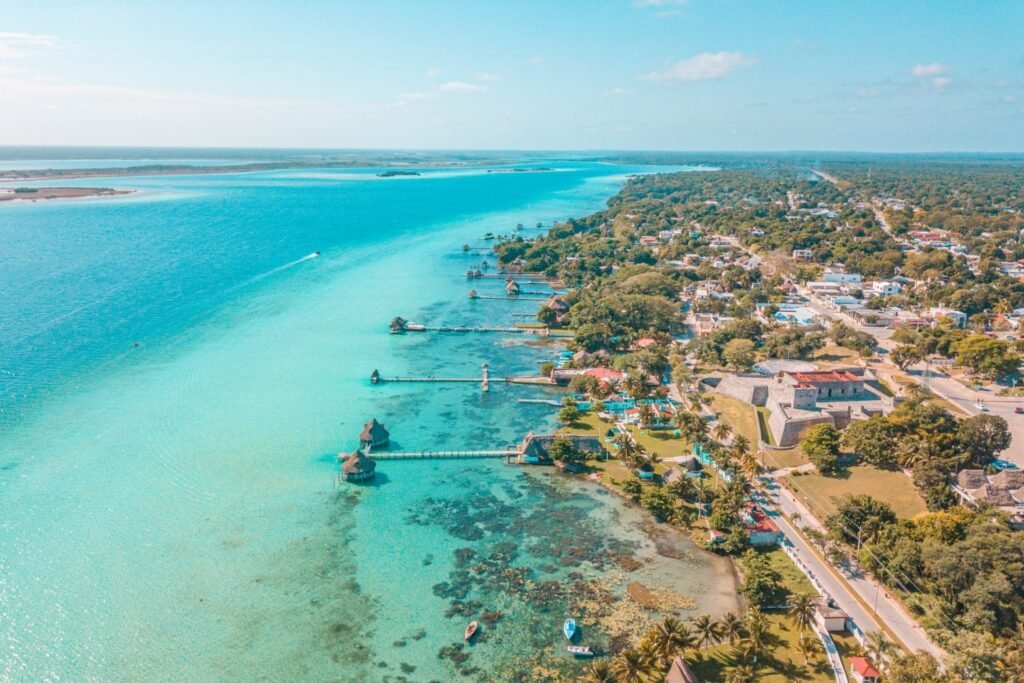 Bacalar Lagoon in Mexico