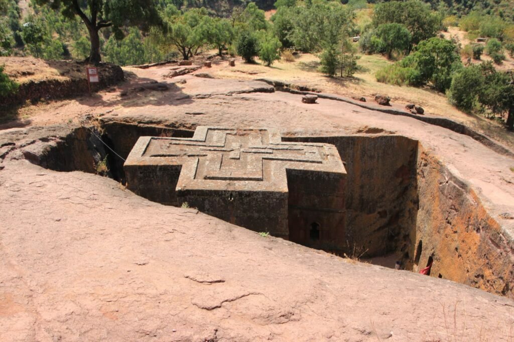 the underground church of saint george lalibela