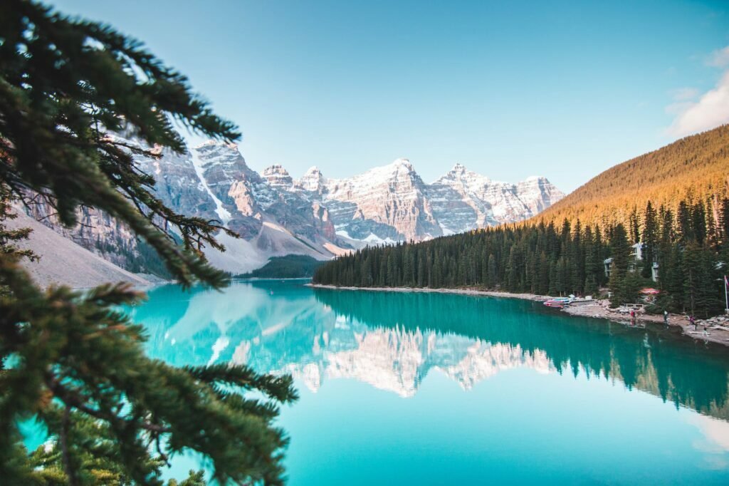 banff canada iconic landmark