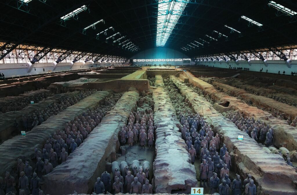 the terracotta army of emperor qin shi huang s mausoleum